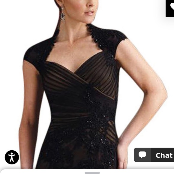 Montage style 29973. Color is navy. Size 18.new with tags in its original bag. - Picture 2 of 7